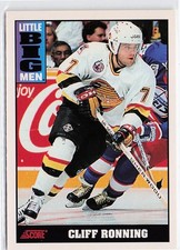 1993-94 Score #443 Cliff Ronning Vancouver Canucks