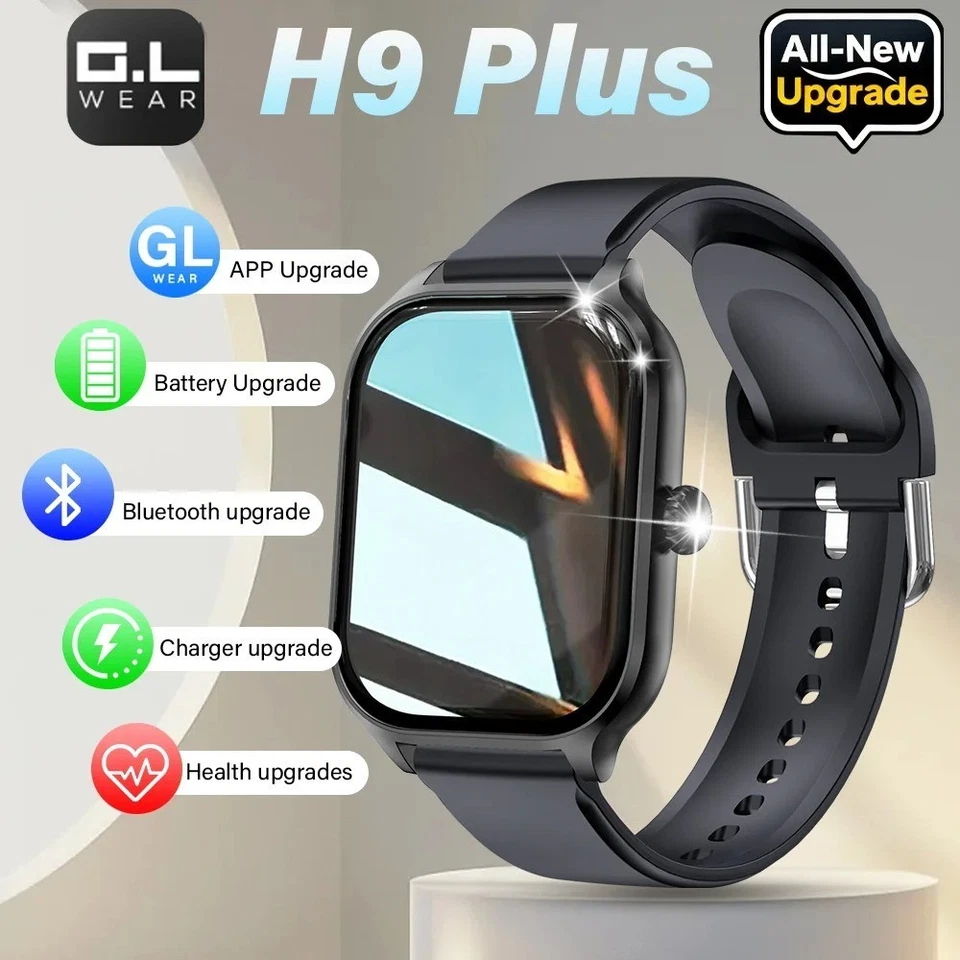 Smart Watch Dial Calls Calorie Tracking Heart Rate Oximetry Monitoring Bluetooth - Image 3 of 4