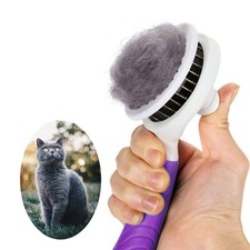 Cat Grooming Brush, Pets Skin Self Cleaning Slicker Massage for pets.