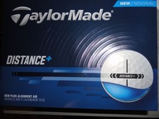 NEW TaylorMade Distance 2025 Golf Balls - 12 White High Velocity Performance