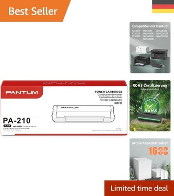 PA-210  Tonerkartusche Schwarz für Pantum P2502W & M6500W, 1600 Seiten