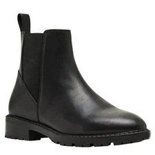 Steve Madden Lorali  Womens Chelsea Boot - Ladies Fashion Ankle Bootie - Black