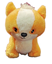 NEOPETS LIMITED TOO 2003 Orange Doglefox Dog 5" Interactive Talking PLUSH Works
