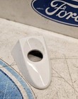 FORD FIESTA MK7 KEY DOOR LOCK COVER TRIM IN  FROZEN WHITE 08-17 FREE P+P 