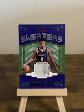 🔥2021-22 Hoops Basketball #RSW-CT Cameron Thomas  Winter Rookie Sweaters🔥