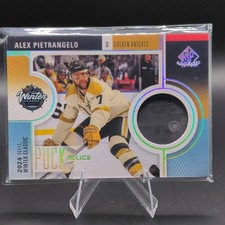 Upper Deck SP Game Used Puck Relics Alex Pietrangelo Winter Classic Golden Knig…