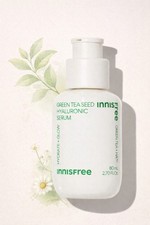  K-Vegan Beauty Innisfree Green Tea Seed Hyaluronic Acid Serum Korean Skincare