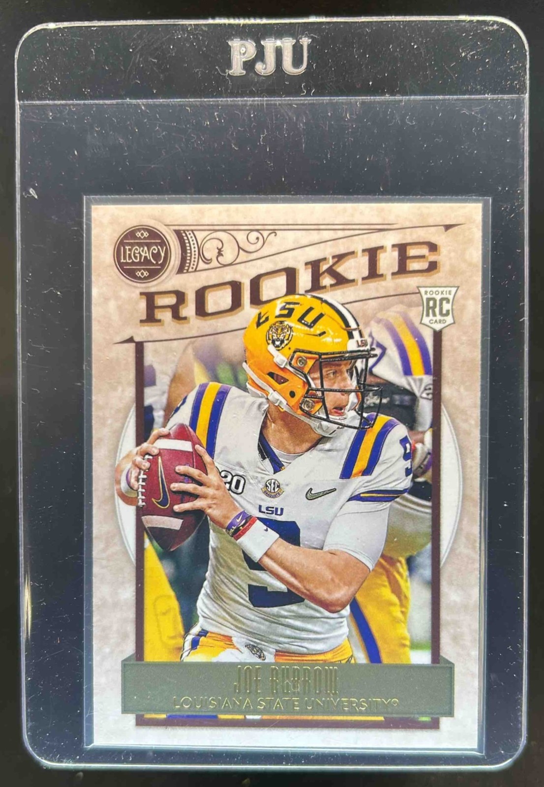 2020 Panini Legacy Joe Burrow RC Rookie #141 Tigers