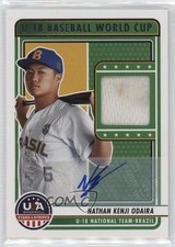 2023 USA Baseball Stars & Stripes Signatures 25/72 Nathan Kenji Odaira Auto 0t2