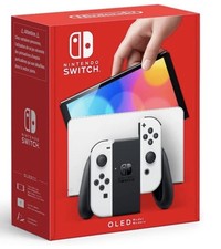 Nintendo Switch Oled Model Handheld Console - 64GB - White