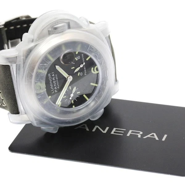 Panerai — Officine Panerai Luminor Achille PAM01090 44mm Black Dial Automatic Watch #C3085