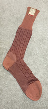 Vintage c1930's Men's Diamond W Brand Socks Hosiery Woolworth Stores, New w/ Tag