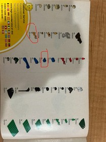 Lego 2010 Harry Potter Quidditch Match 4737 Missing 8 pieces