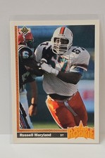 1991 Upper Deck - Star Rookie Russell Maryland #5 1992 Hologram (RC)