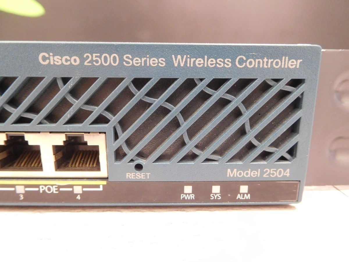 Cisco 2504 AIR-CT2504-50-K9 50 Access Point Wireless Controller