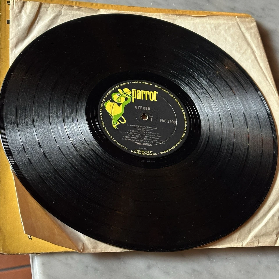 Tom Jones What’s New Pussycat 1965 RARE 1965 UK 1st Stereo Vinyl 12” *SEE NOTES* Foto 4 de 4