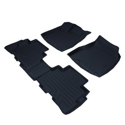 Floor Mats 2 Rows Liner For 2017-2018 Nissan Murano TPE Rubber All Weather