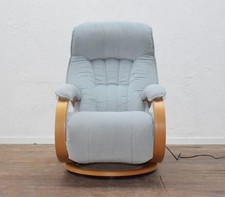 2023 HIMOLLA CUMULY "MOSEL" MIDI (SMALL) ELECTRIC FABRIC SWIVEL RECLINING CHAIR