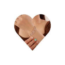 MultiLayer Crystal Rhinestone Cuff Bracelet Gold Sparkly Strand Layered Bridal B