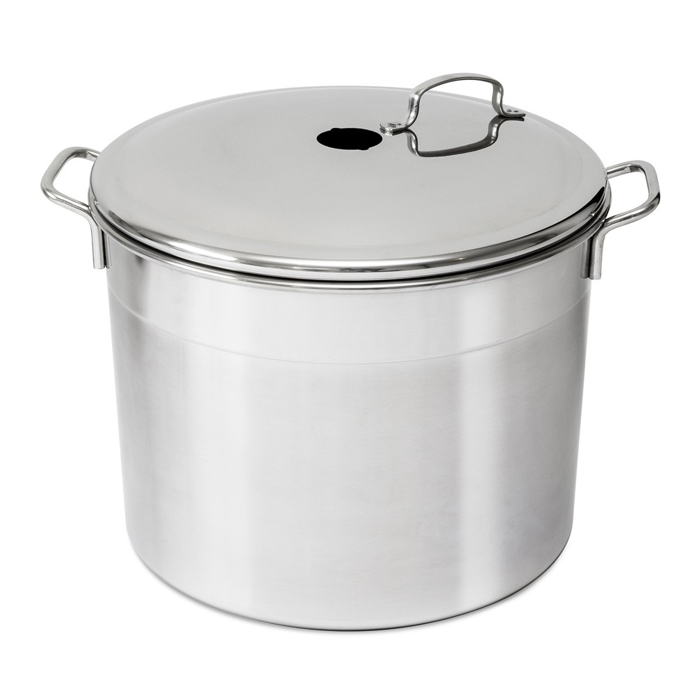 Stérilisateur pour 6 bocaux 24 l en inox acier inoxydable GUILLO 38cm