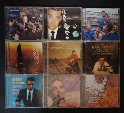 Robbie Williams 8 cd + 2 dvd