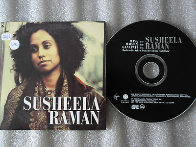 CD-SUSHEELA RAMAN-MAYA-WOMAN-GANAPATI-ALBUM SALT RAIN-(CD SINGLE)-2001-3 TRACK