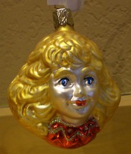 Old World Christmas "Glorious Christmas Angel" Glass Ornament/Germany