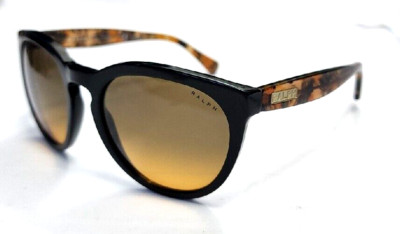 Ralph Lauren RA5188 1343/4N Black Tortoise Oval Sunglasses  display picture 1