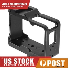 New Camera Cage Case Extend Cold Shoe 1/4 Screw Hole for Insta360 One R