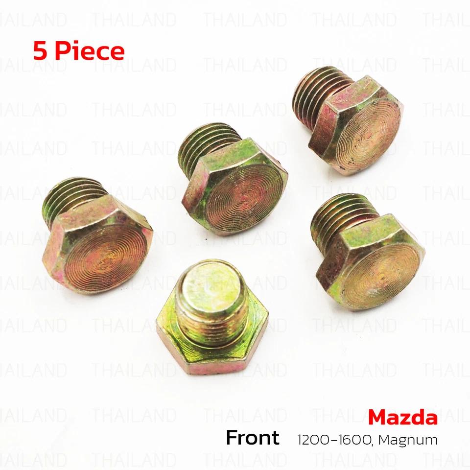 For Mazda 1200 1600 Magnum B2000 B2500 1987 - 93 Engine Oil Drain Plug Nut Foto 3 de 4
