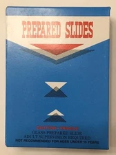 NEW - PREPARED SLIDE SET SEA LIFE, Glass Microscope Slides - Set of 12