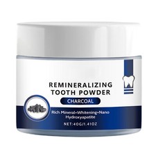 Charcoal Powder for Teeth Gentle Charcoal Tooth Cleaning Powder Deep convenient