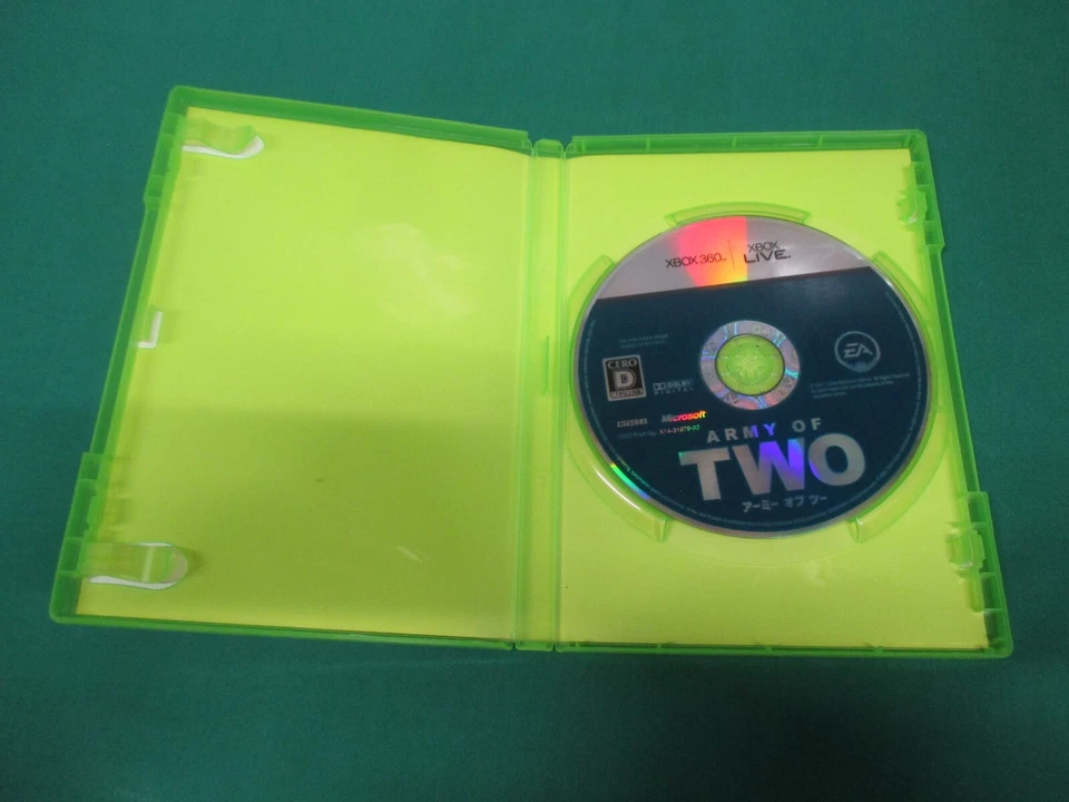 Xbox360 -- ARMY OF TWO -- Microsoft. JAPAN. GAME.  50897 - Image 4 of 4