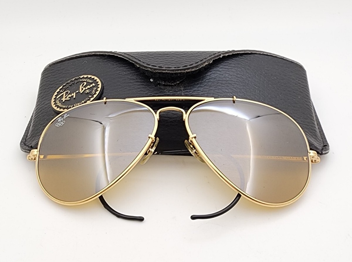 Vintage B&L Ray Ban Bausch & Lomb 62mm RB50 1992 Olympic