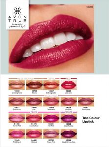 Avon Lipstick Color Chart