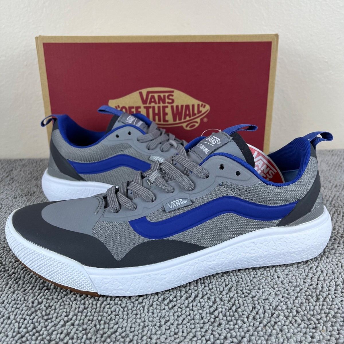 VANS ULTRACUS #1 ブルー 8.0 US Vans ULTRACUSH Blue Skate Shoes Men's 6.5 Womens 8 EUC | eBay