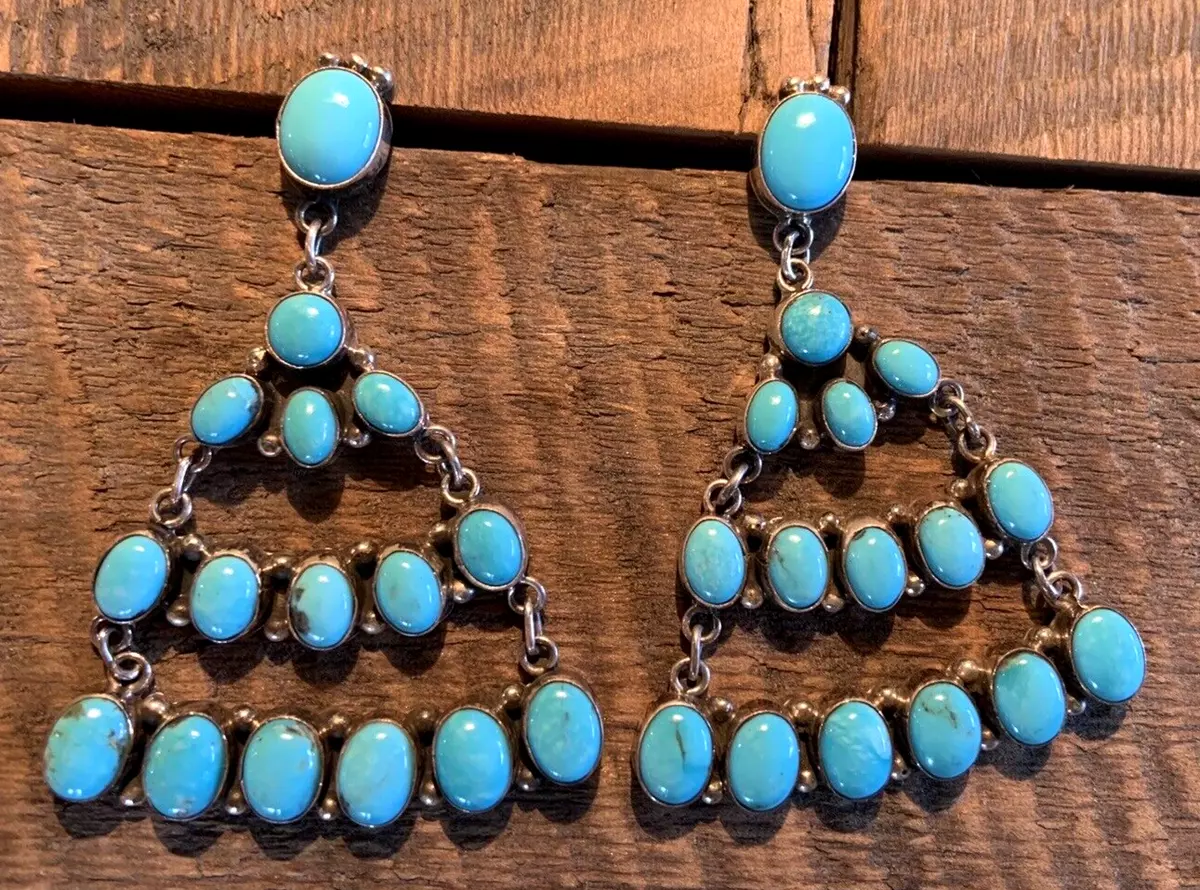 Navajo chandelier earrings sale