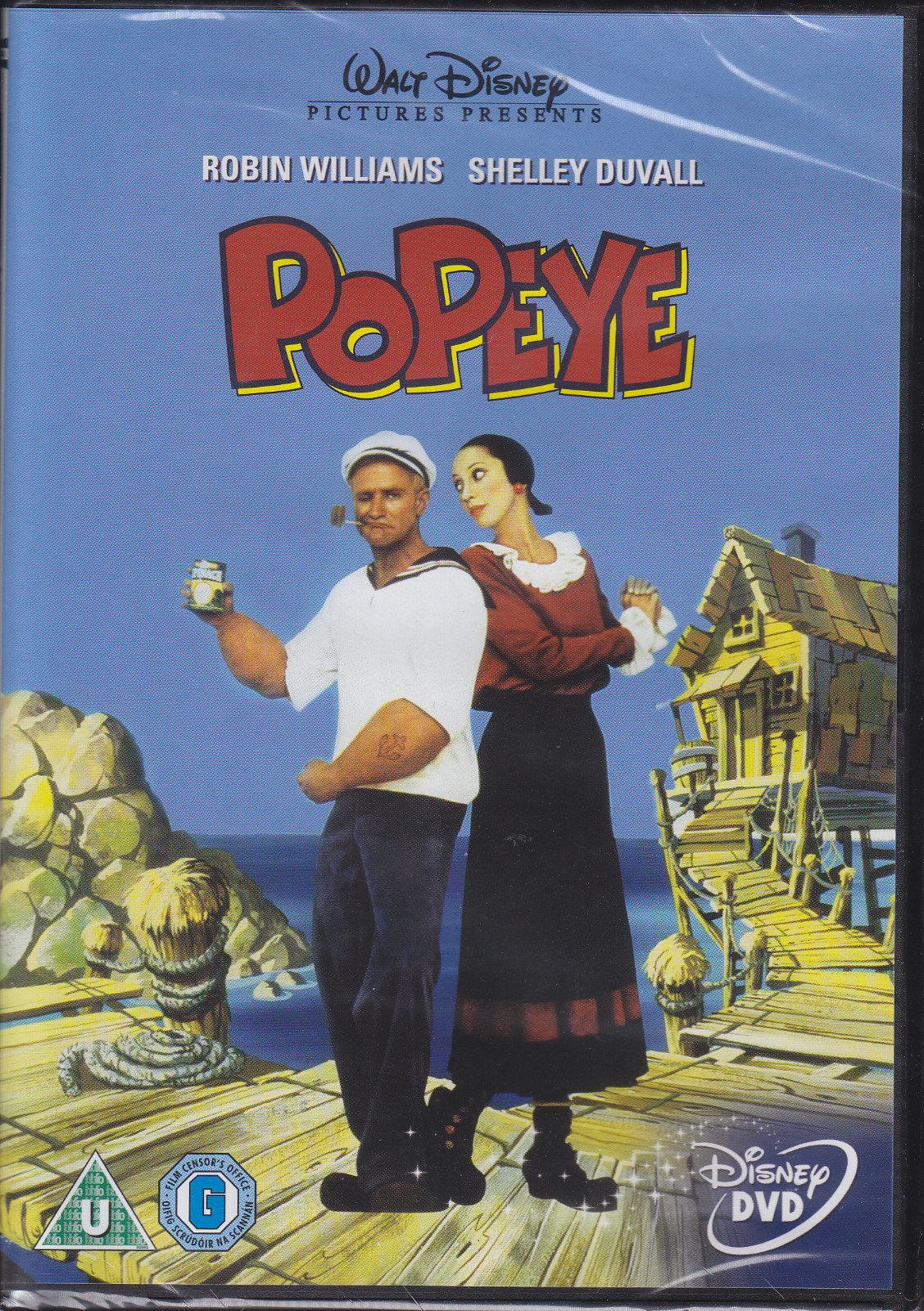 Popeye (Disney Film / Movie) Robin Williams New & Sealed UK R2 DVD