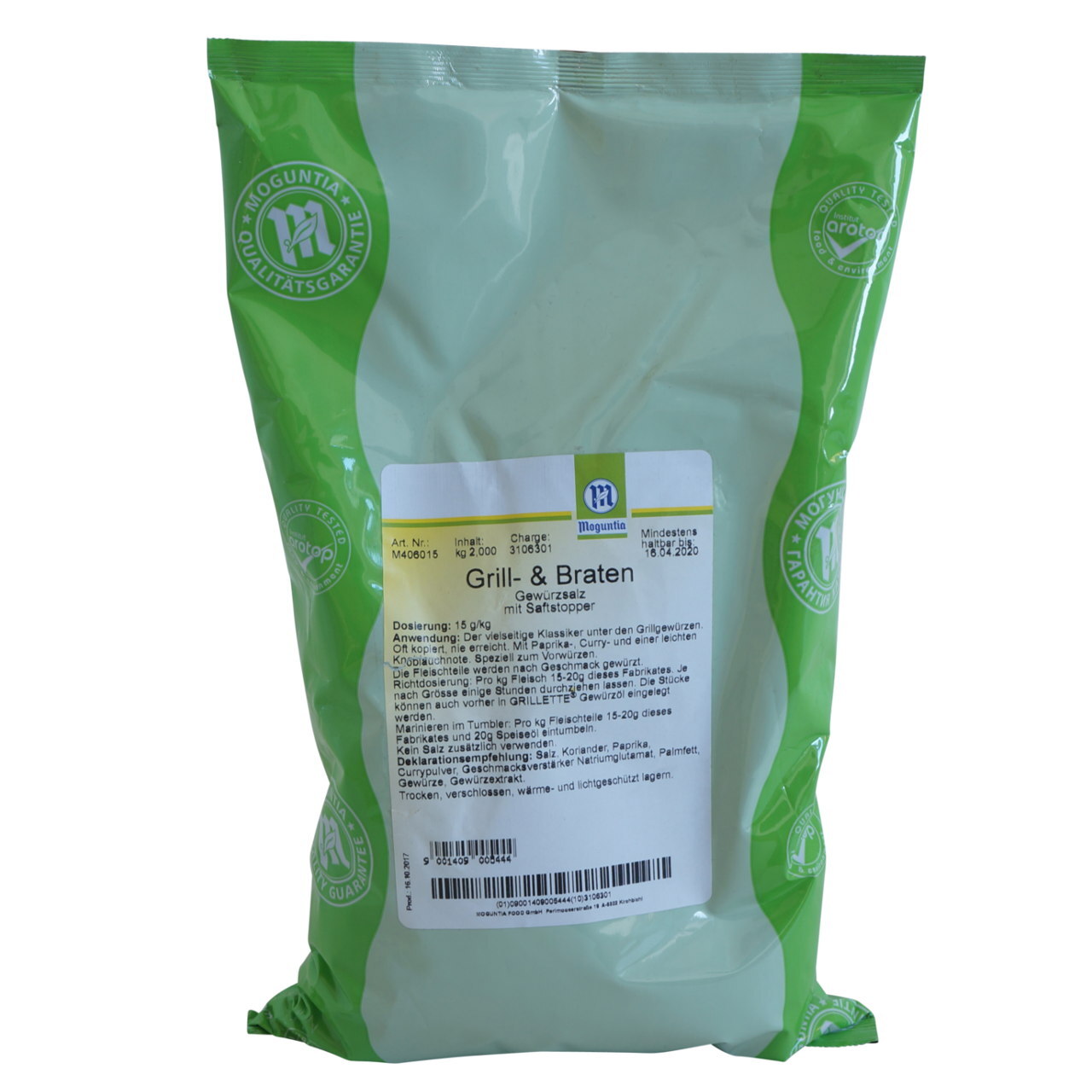 Moguntia Grill- & Braten-Gewürzsalz (2kg) Ab 27,00