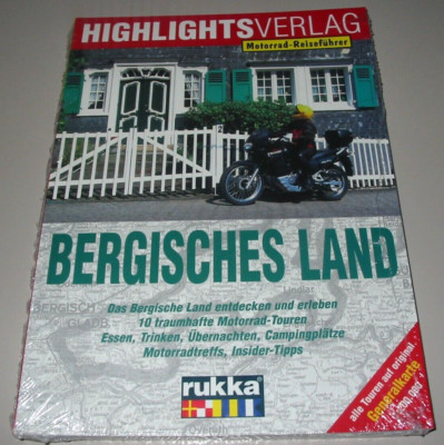 Motorrad Reiseführer Bergisches Land 10 Traumhafte Touren Essen Trinken Buch Neu