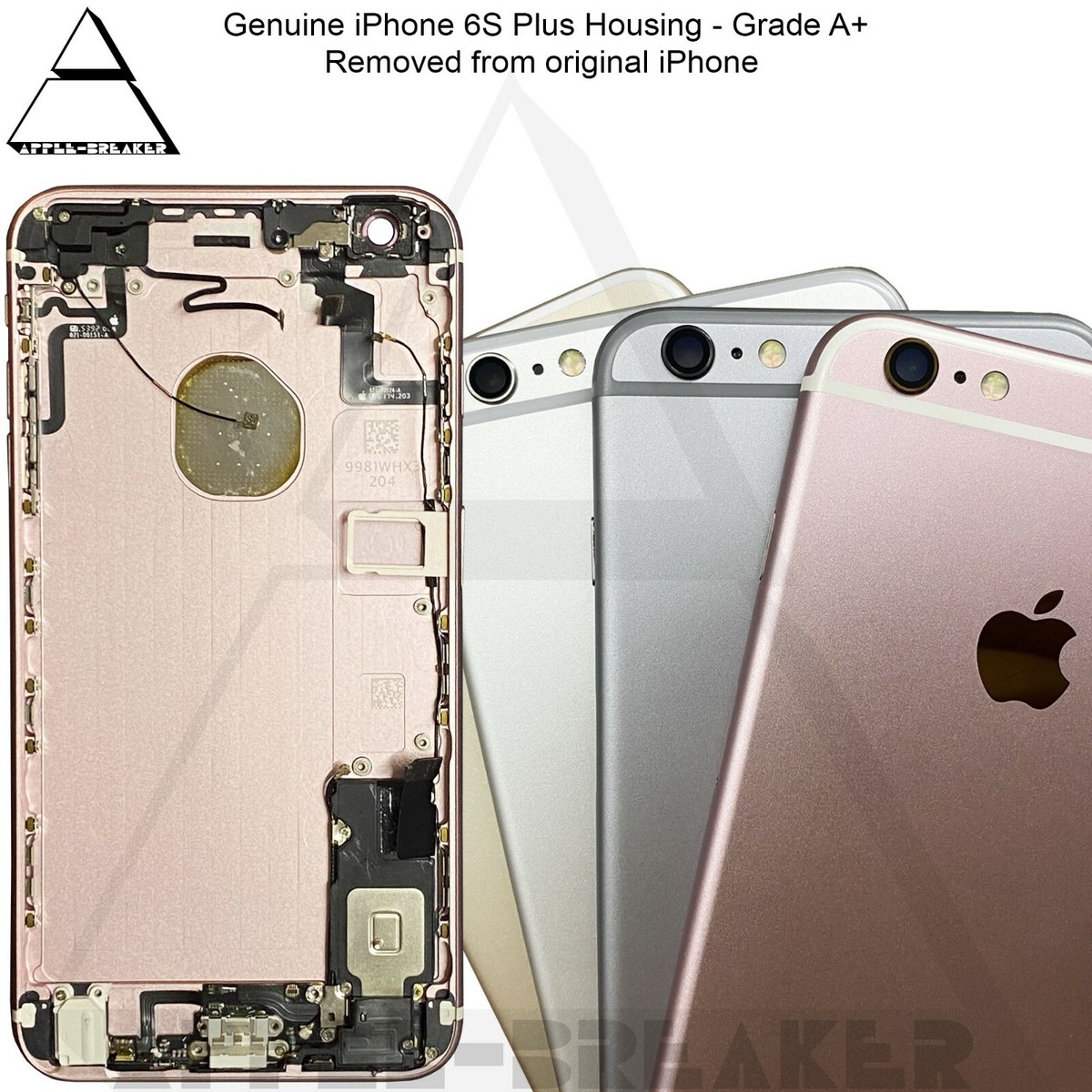 Replacement Iphone Plus Back Housing Custom Rear Housing For