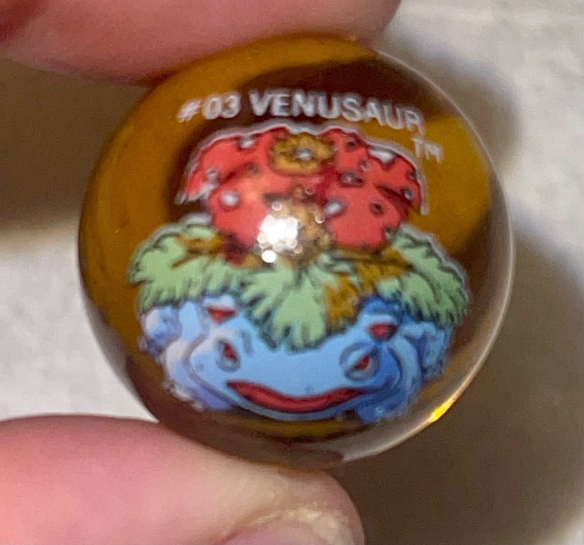 Vintage | Venusaur #03 | Collectible Pokemon Marble | Orange | eBay
