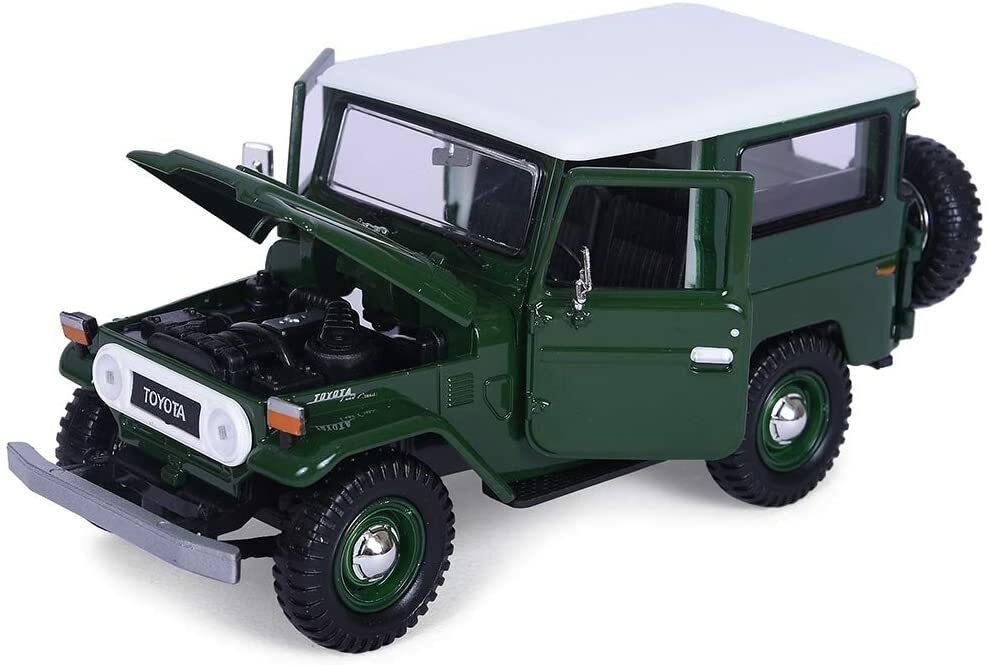 Toyota Land Cruiser 40 1/24 Motor Max Blue Fj40 Japan