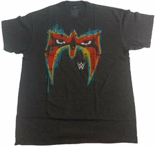 Ultimate Warrior WWE Wrestling Mens T-Shirt (Grey)
