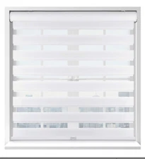 Arlo Blinds Cordless Zebra Roller Shades 35.5" W x 60" H