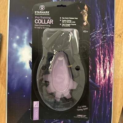 Starmark Pro-Training Collar Large 21  Count Package Adjustable Links New BX1