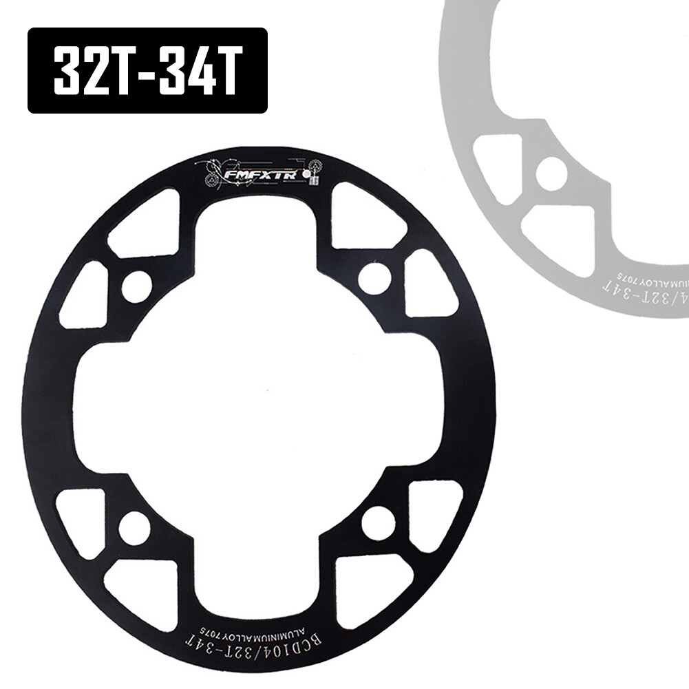 Aluminum Chainring Guard 104BCD 32-42T MTB Bike Crankset Sprockets