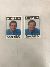 Vintage Lot of 2 Spot-bilt 1981 Kansas City Royals Baseball Trading Card