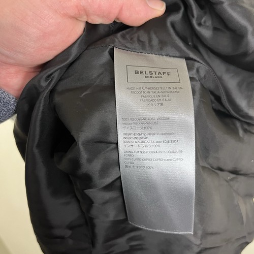 Abito in chiffon a strati asimmetrico Belstaff Lindsey nuovo con etichette IT 44 US 8/10 $1195 - Foto 7 di 7