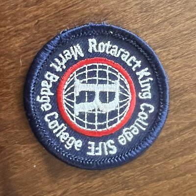 Rotaract King College Patch - Merit Badge College